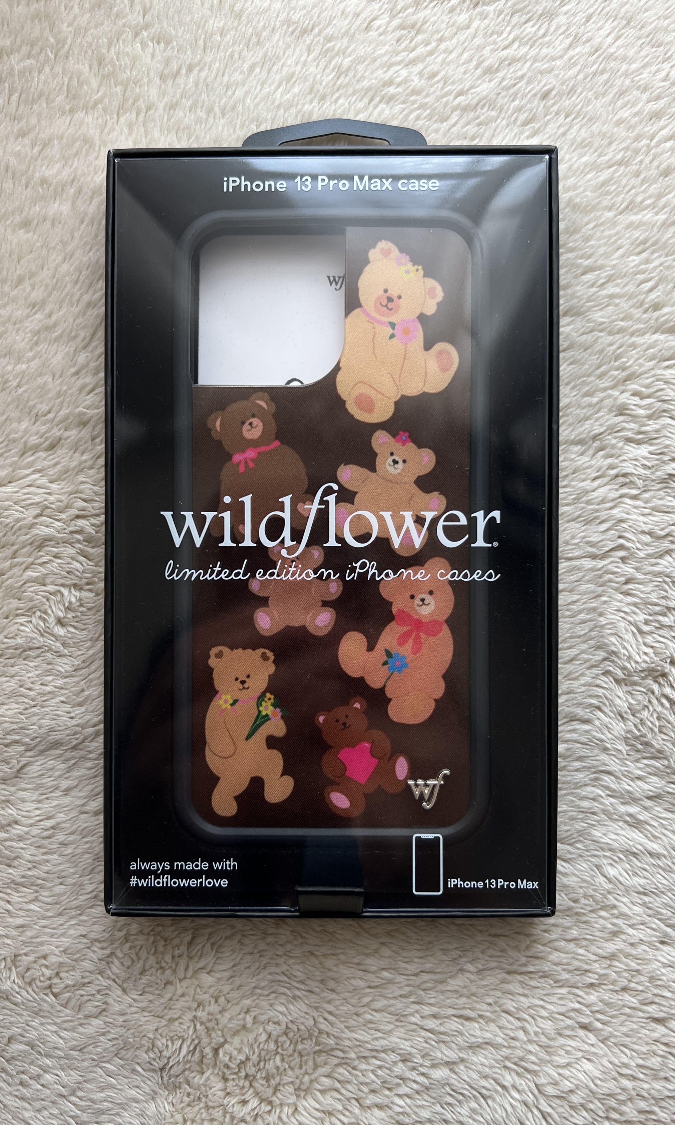 Wildflower Case iPhone 13 Pro Max Beary Cute, Mobile Phones & Gadgets