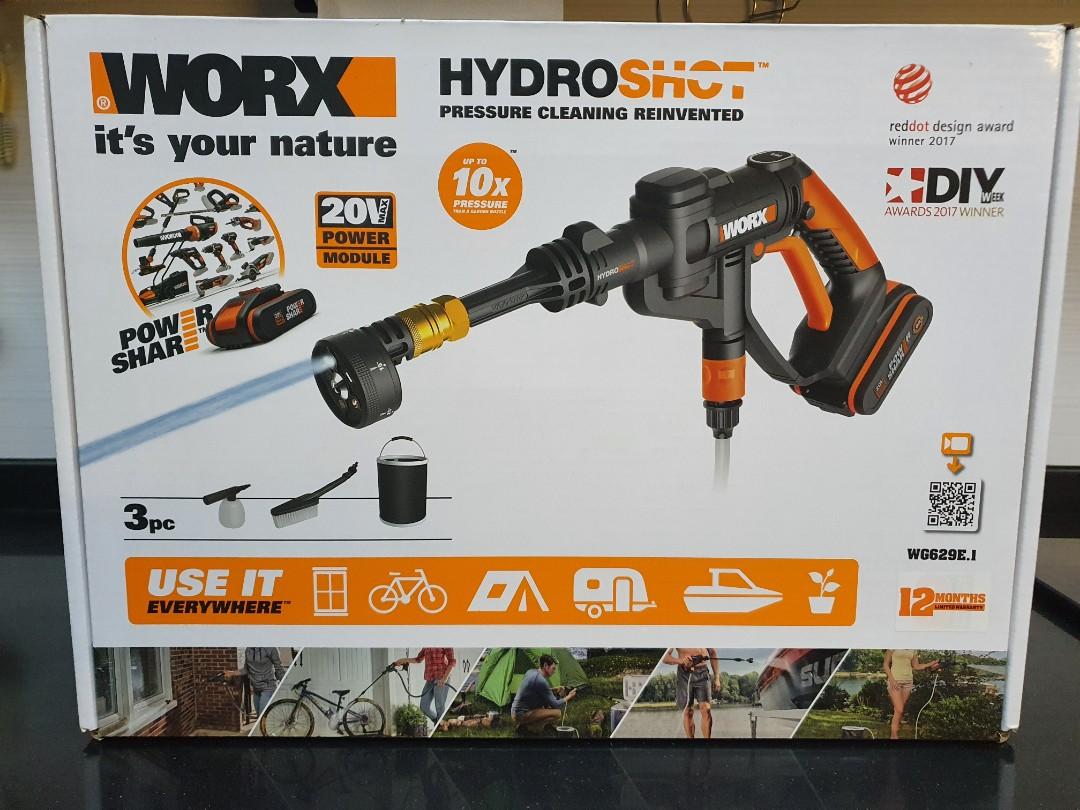 Worx Cordless HYDROSHOT Portable 