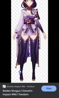Search Results For Baal Genshin Impact