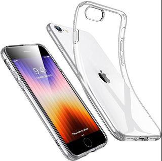 iPhone 8 Case Four Corners Air Cushion Soft Gel Transparent TPU Shock Absorption Bumper Case with Neck Strap,Lanyard for iPhone 7/8 4.7 iPhone 7