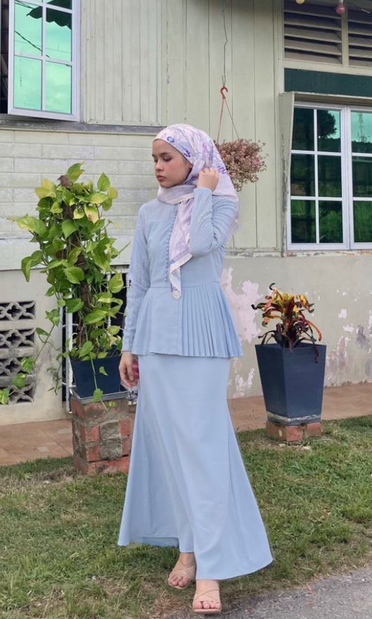 Peplum pleated store