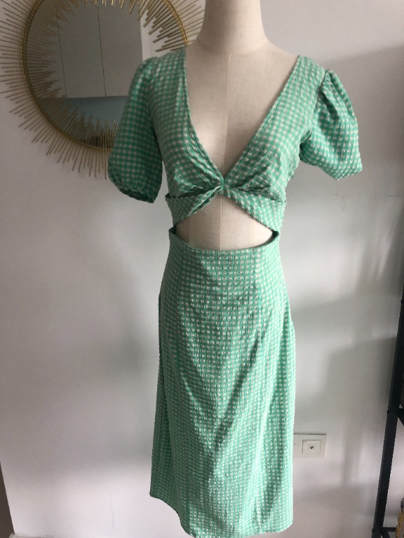 Gingham on sale tea dress