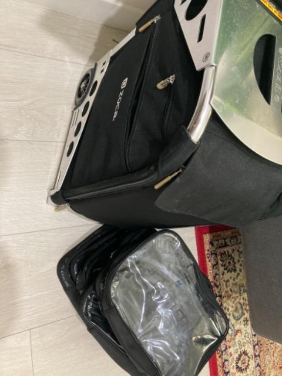 Zuca Inglot makeup bag luggage