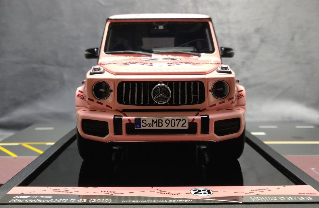 1/18 Motorhelix Mercedes Benz AMG G63 大G 粉紅豬Pink Pig 樹脂車模