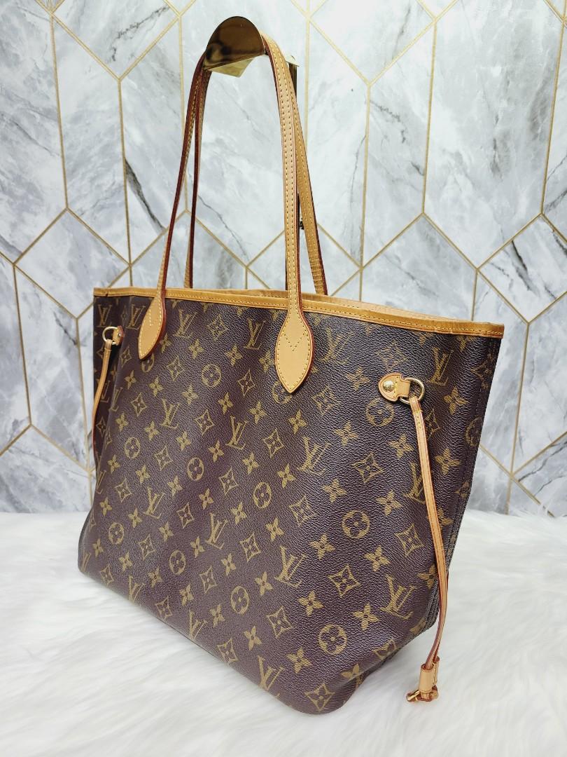 2022 SALE AUTH. LV NEVERFULL MM MONOGRAM