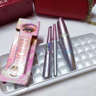 💯🆕 3In1 Set Box Mascara+Eyeliner+Pencil Brow