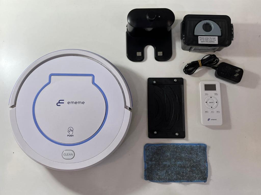 艾爾巴二手 鴻奇ememe Shell 100 掃地機器人白 二手掃地機器人 新興店 居家生活 其他居家生活在旋轉拍賣