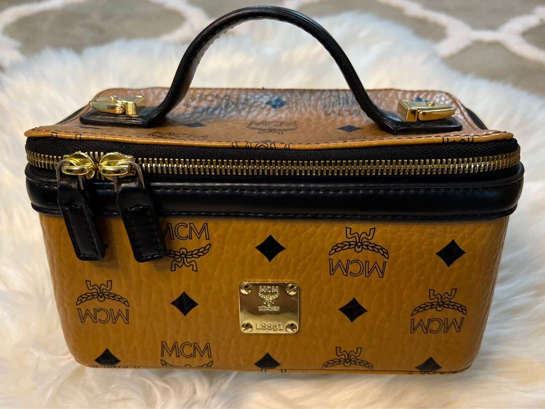 Mcm makeup case cheap