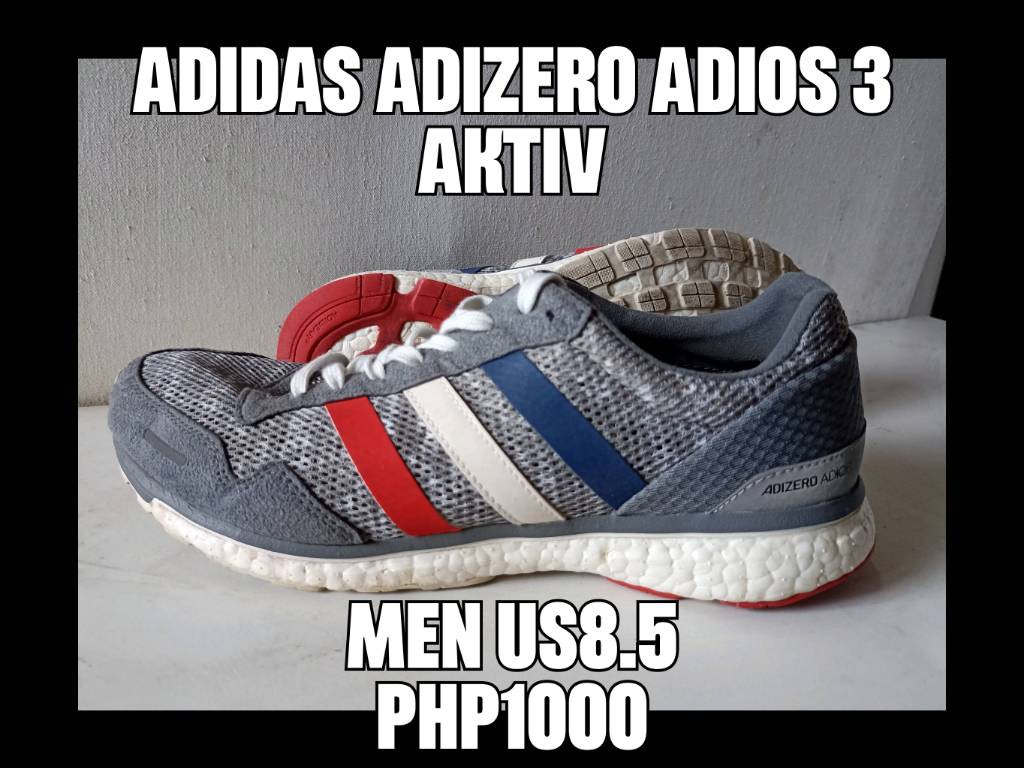 Adidas adizero 3 AKTIV 8.5US, Men's Fashion, Footwear, Sneakers on Carousell