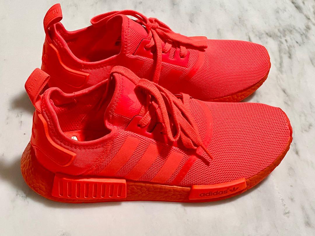Adidas NMD Triple Red, Men's Fashion, Footwear, Sneakers on Carousell