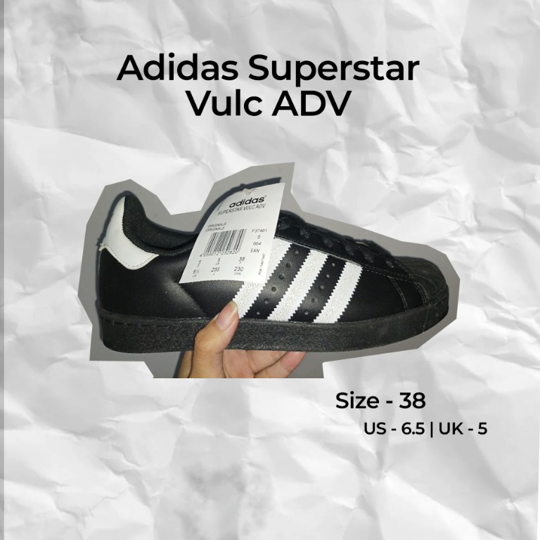 Superstar vulc adv sizing sale