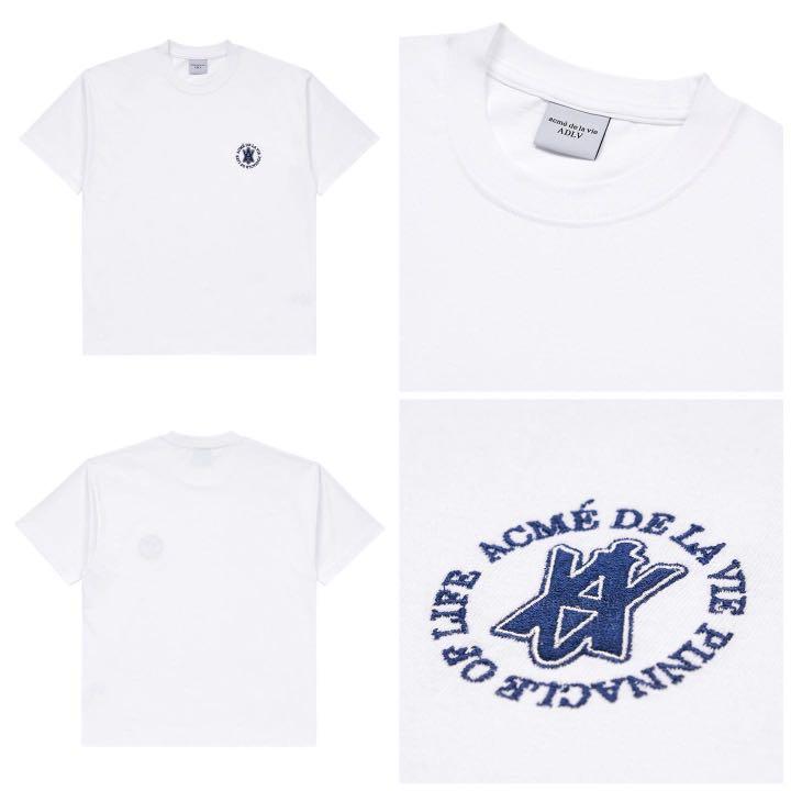 Promo ADLV X LISA A Logo Monogram Embossing Embroidery T-shirt Authentic -  WHITE, SIZE 2 Cicil 0% 3x - Kab. Tangerang - True Og Kicks