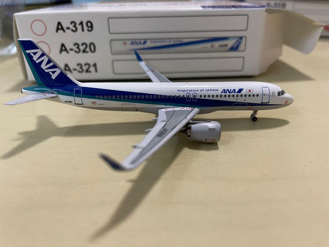 Aeroclassics 1:400 ANA 全日空A320neo JA211A, 興趣及遊戲, 玩具