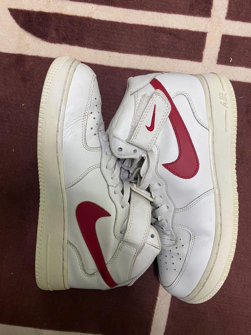 Air force 1 mid sail university red discount