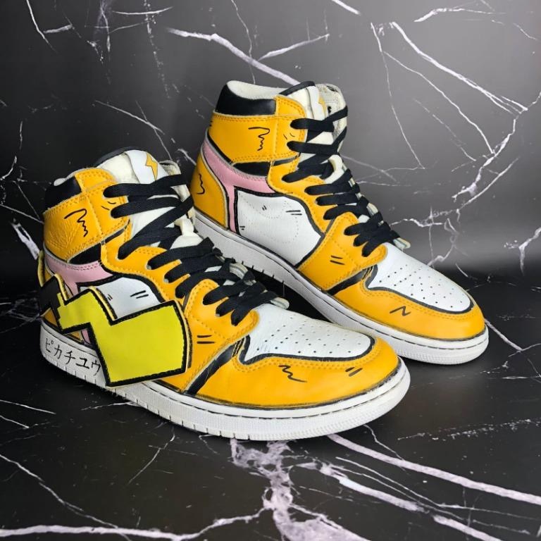Air jordan sales 1 pikachu