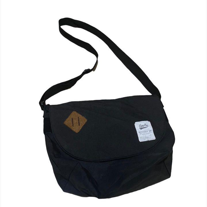 HOT Tas Anello Black Sling Bag Anello Sling Bag Black