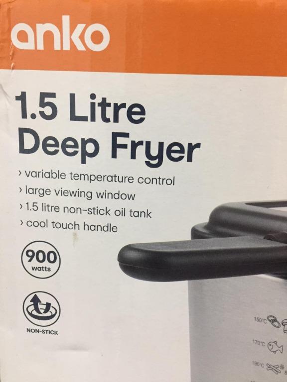 Anko 1.5L Deep Fryer, TV & Home Appliances, Kitchen Appliances, Fryers
