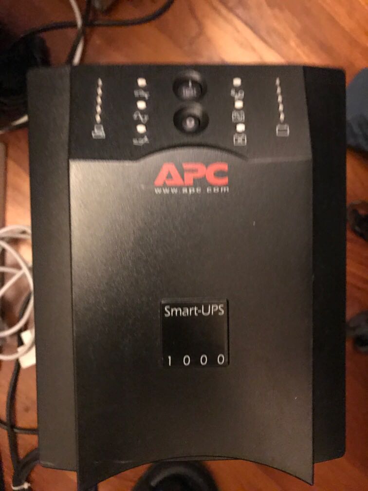 apc smart ups battery backup