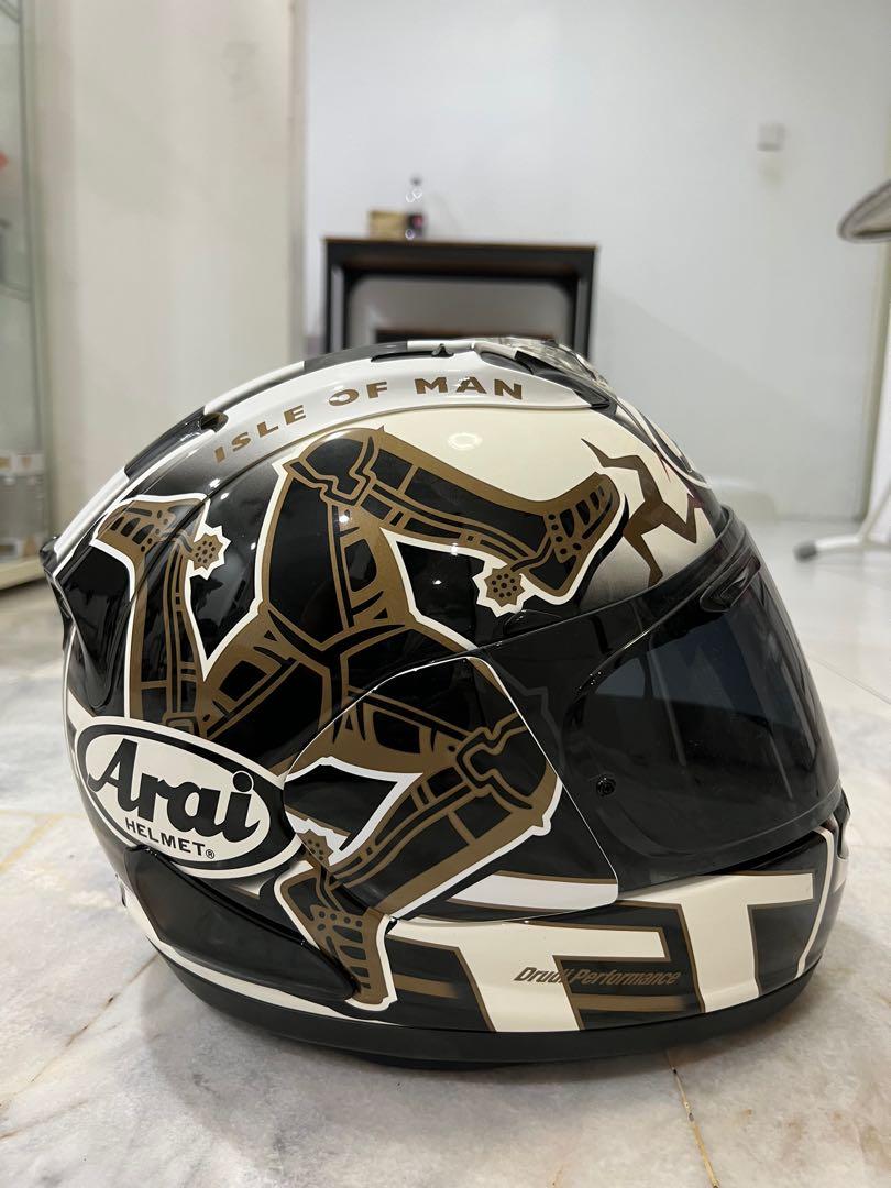 Casque Moto Arai RX-7X TT Limited, Taille 55-56 Cm, Avec B-Com, Occasion Japon