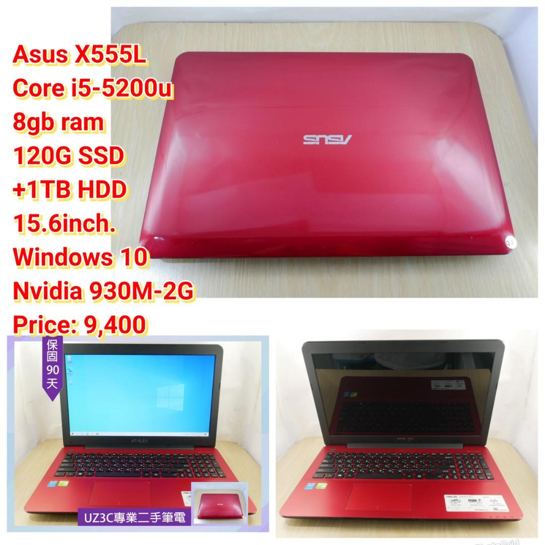 Asus Laptop Asus X555l Processor Asus X555L Notebook Pc Intel Core