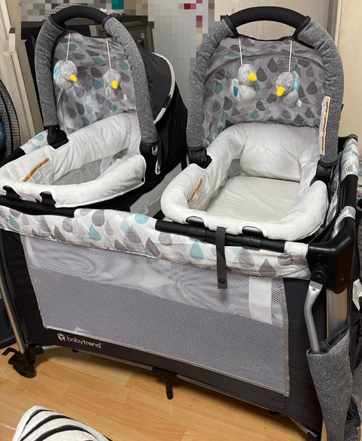 Baby trend twin bassinet deals