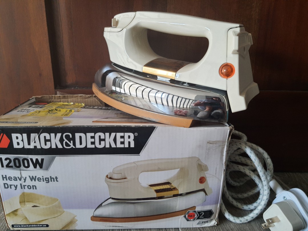 Black & Decker F500 1200 W Dry Iron Price in India - Buy Black & Decker  F500 1200 W Dry Iron Online at