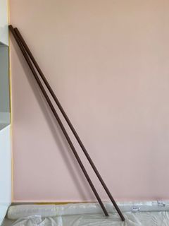Affordable curtain wooden rod For Sale, Curtains & Blinds