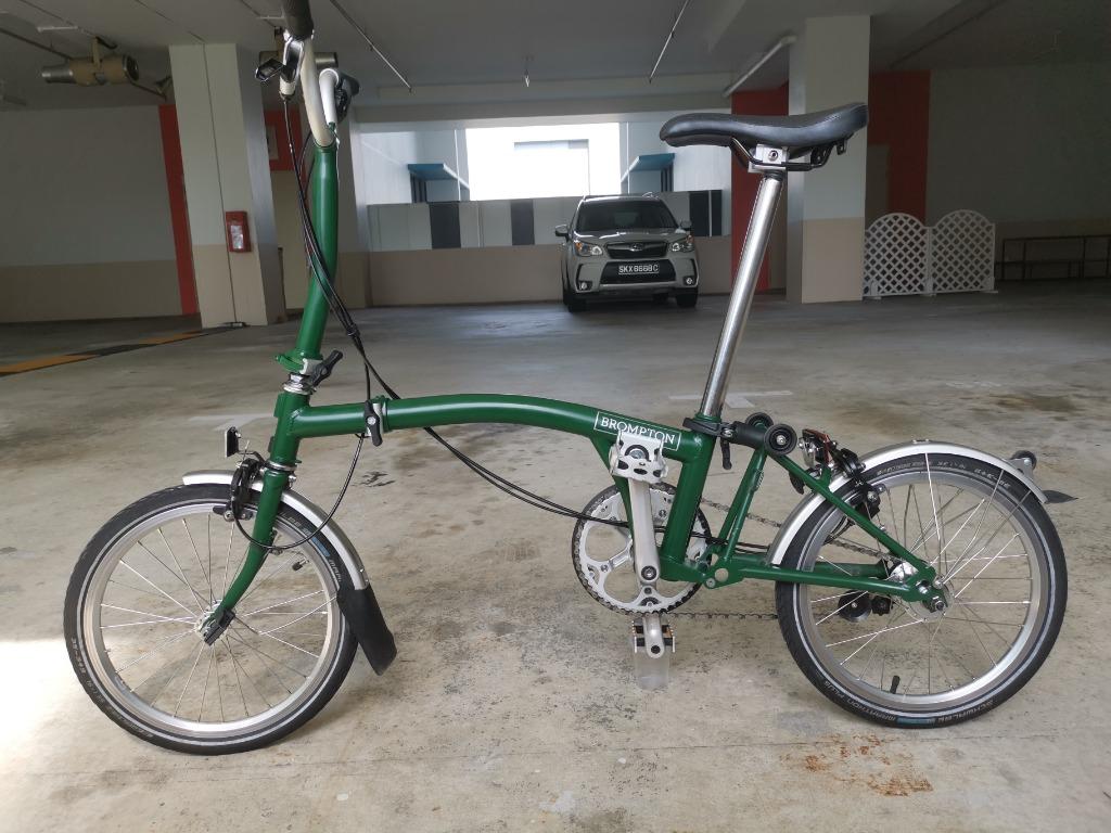 Brompton M3L Racing Green 2018