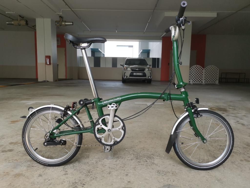 Brompton M3L Racing Green 2018