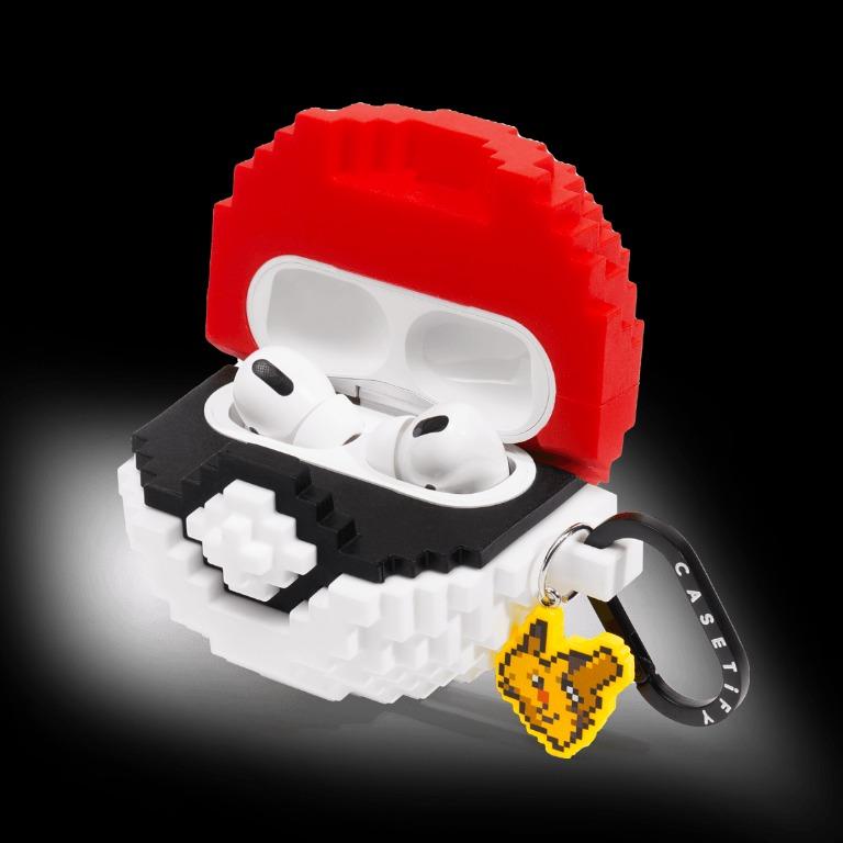 現貨CASETiFY X Pokémon 3D 精靈球AirPods Pro 保護殼全新Pixel