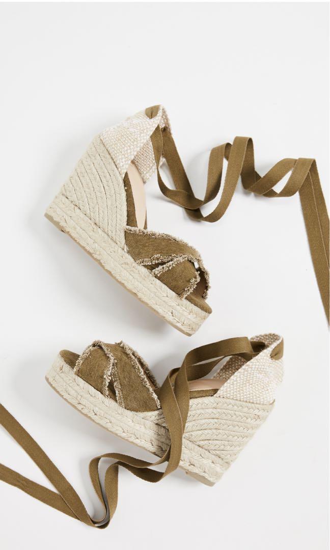 Castaner bluma hot sale crisscross wedges