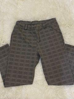 CHECKERED TROUSERS