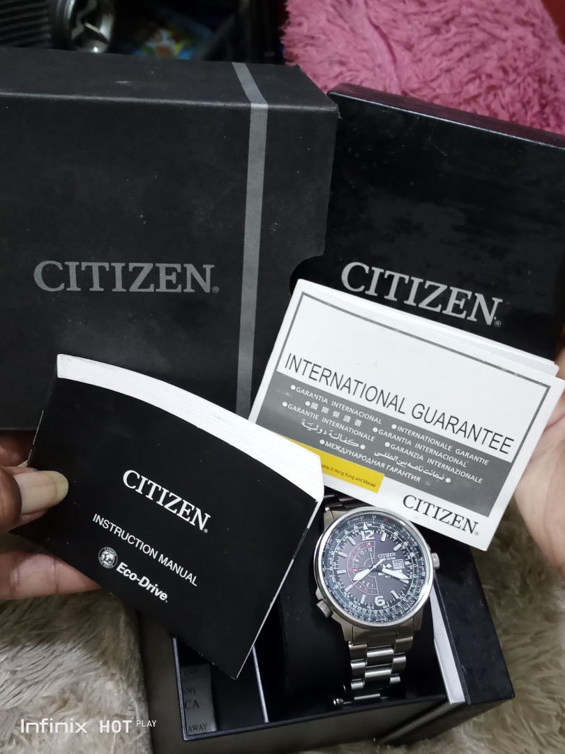 CITIZEN ECO-DRIVE ORIGINAL QUARTZ, Fesyen Pria, Jam Tangan di Carousell