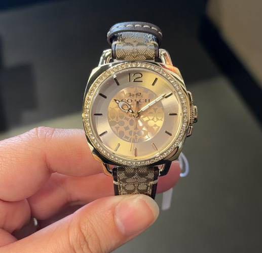 Coach store watch signature