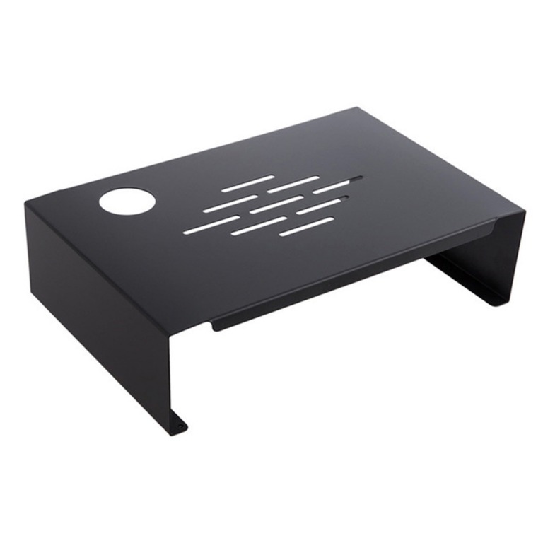 Computer Monitor Stand Riser Desk Laptop Organizer with Pen Panel ...
