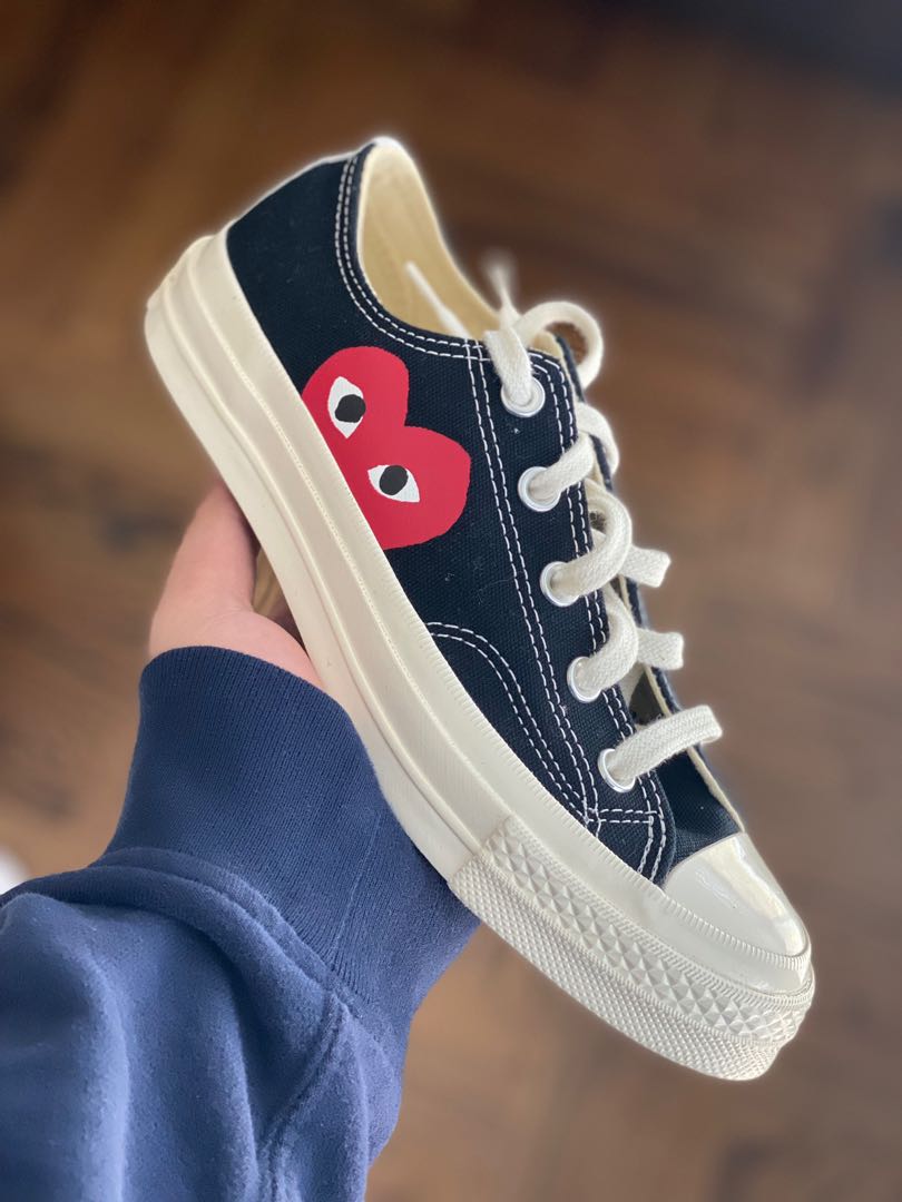 Converse CDG Play Women s Fashion Footwear Sneakers on Carousell