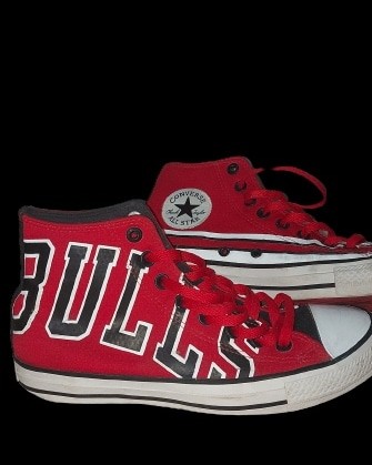 Chicago bulls chuck top taylors