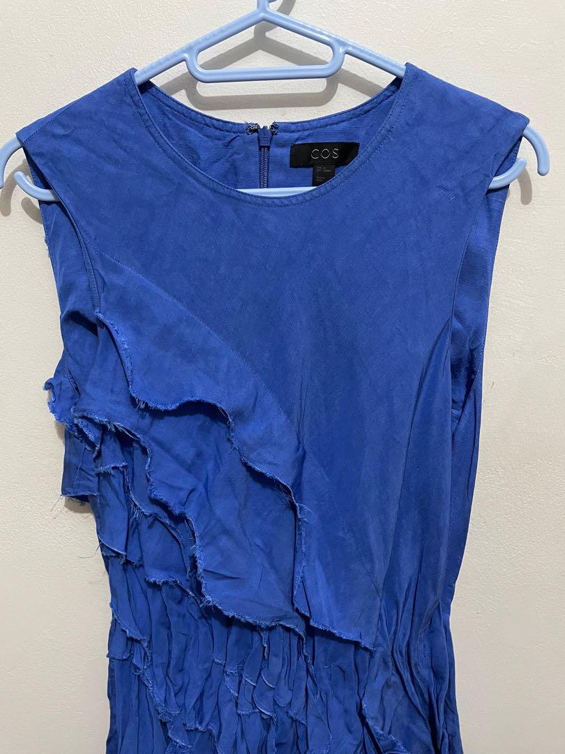 COS Layered Linen Dress, Women's Fashion, Dresses & Sets, Dresses on  Carousell