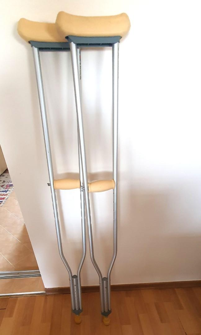 Crutches size L, Health & Nutrition, Braces, Support & Protection on