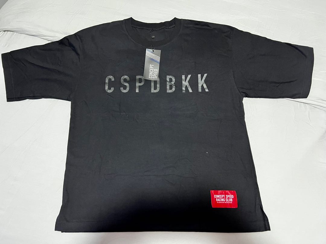 CSPD Oversized Tee Shirt (Black), Men's Fashion, Activewear on Carousell
