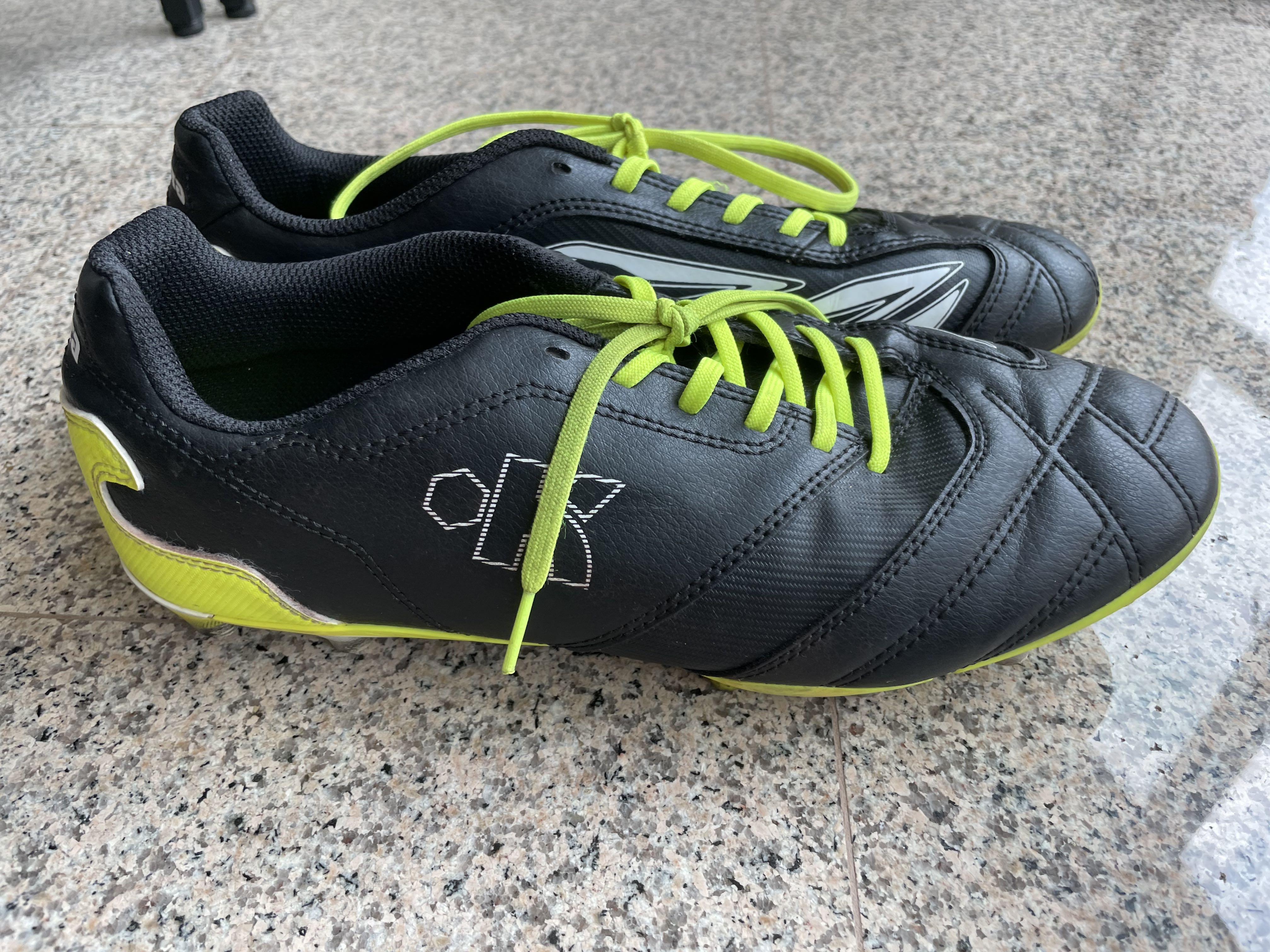 Decathlon soccer boots and shin guards , Sports Equipment, Sports