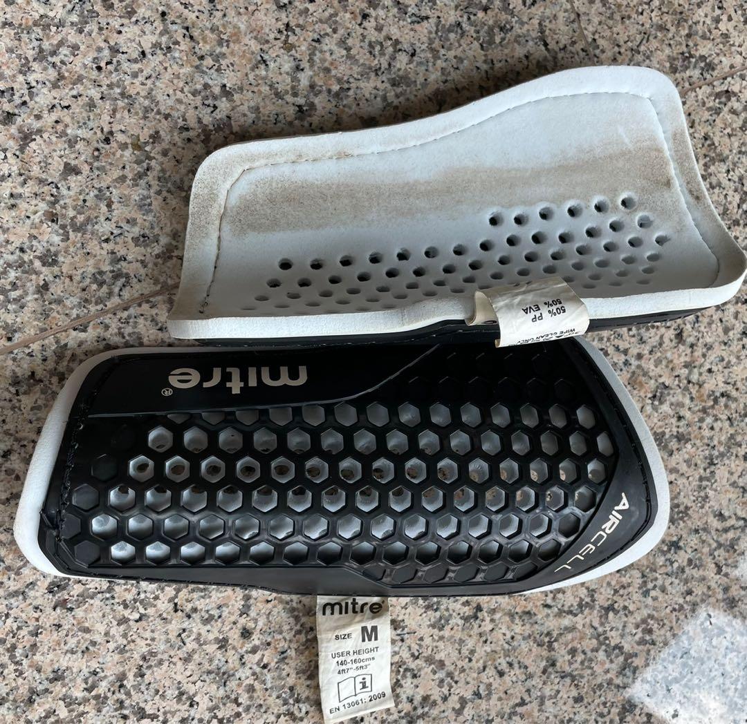 Decathlon soccer boots and shin guards , Sports Equipment, Sports