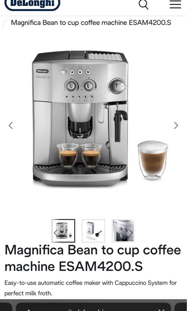 Delonghi magnifica bean cheap to cup coffee machine