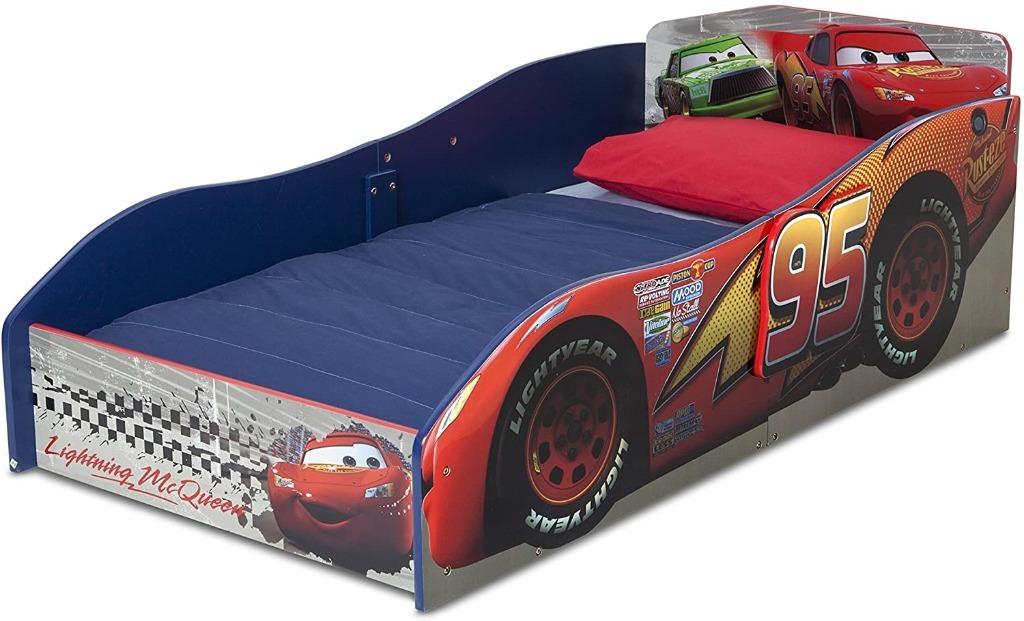 Delta Children Wood Toddler Bed, Disney/Pixar Cars frame only exclude mattress, Babies & Kids