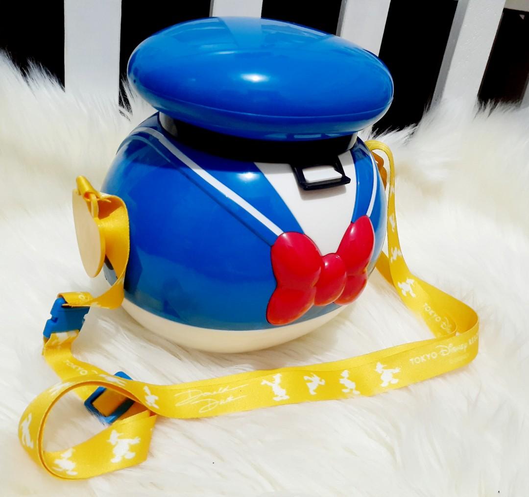 Disney Donald Duck Popcorn Bucket, Hobbies & Toys, Toys & Games on