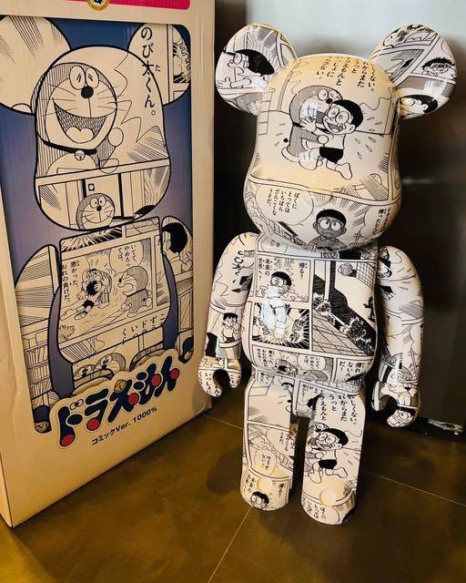 Doraemon Sayonara Bearbrick 1000%, Hobbies & Toys, Toys & Games on