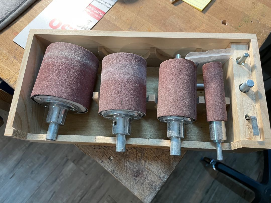 Drum sanders for drill presses from axminster, Furniture & Home