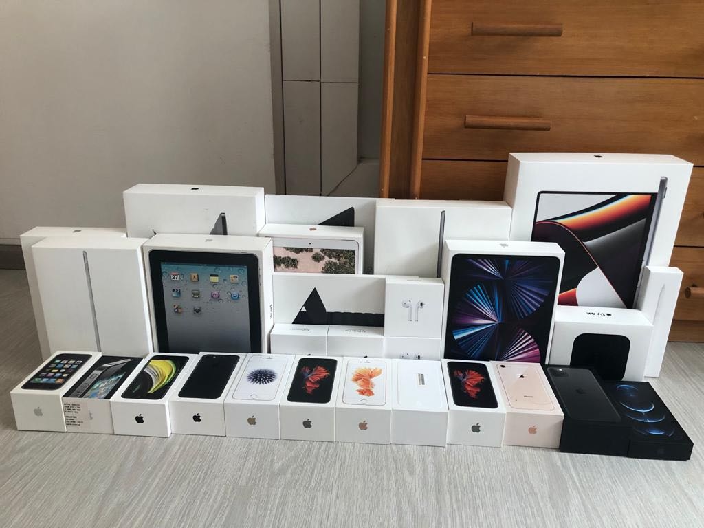 Apple on sale product boxes