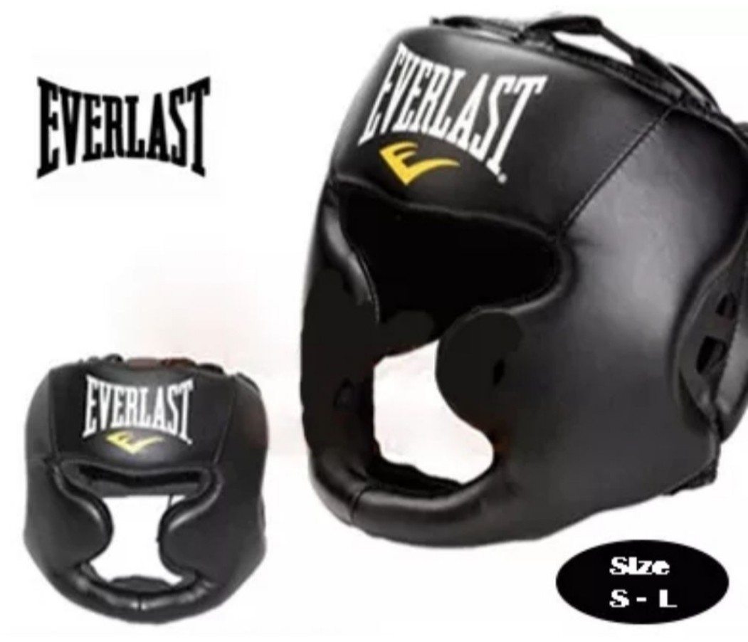 Everlast Headguard/Everlast boxing gloves/Everlast boxing helmet
