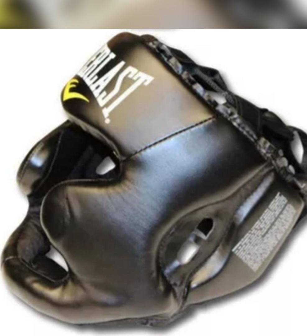 Everlast Headguard/Everlast boxing gloves/Everlast boxing helmet